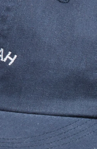 Noah Bow 6-panel Logo Embroidered Baseball Cap