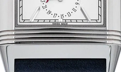 Watchfinder & Co. Jaeger-lecoultre  2023 Reverso Tribute Duoface Leather Strap Watch, 49.4mm