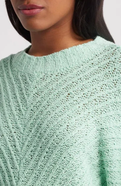 Rip Curl Classic Surf Cotton Blend Sweater In Green