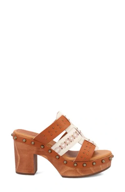 Dingo Chateau Platform Wedge Sandal In Multi