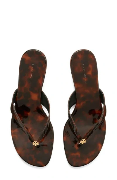Tory Burch Capri Kitten Heel Thong Sandal