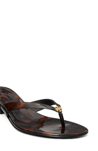 Tory Burch Capri Kitten Heel Thong Sandal