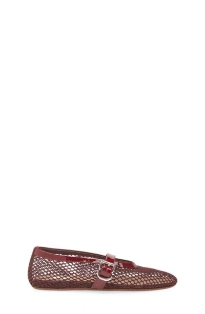 Alaïa Fishnet Ballerina Flat