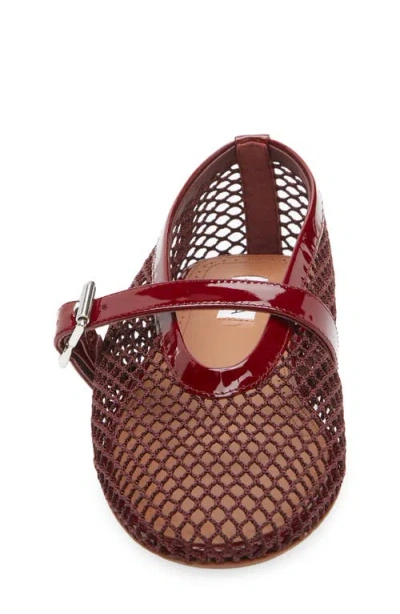 Alaïa Fishnet Ballerina Flat