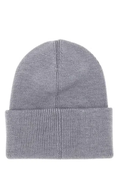Canada Goose Wool Arctic Beanie Hat With Folded Cuff In Gray