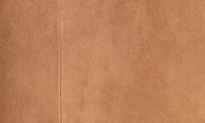 Vince Belted Suede Miniskirt
