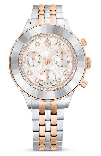 Swarovski Octea Chronograph Bracelet Watch, 37mm