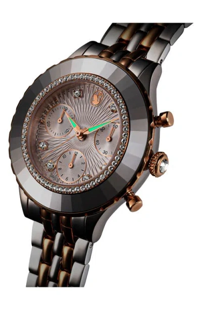Swarovski Octea Chronograph Bracelet Watch, 37mm