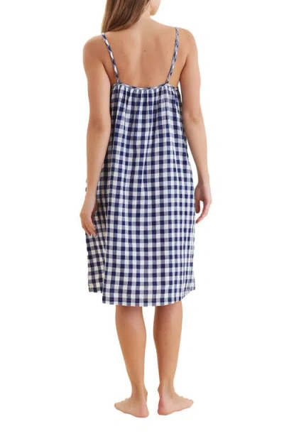 Papinelle Gingham Seersucker Nightgown