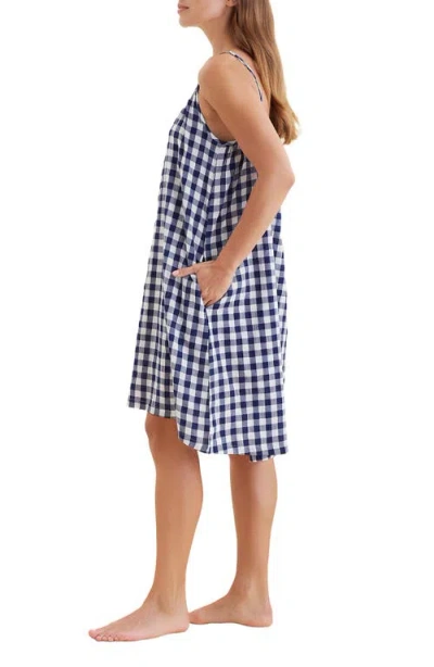 Papinelle Gingham Seersucker Nightgown