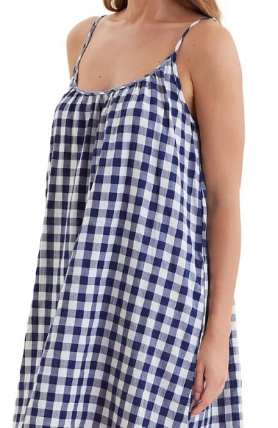 Papinelle Gingham Seersucker Nightgown