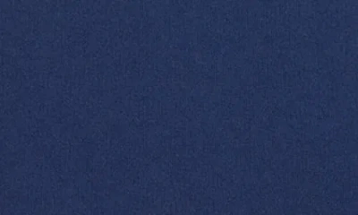 Polo Ralph Lauren Woven-skirt Terry Dress In Blue