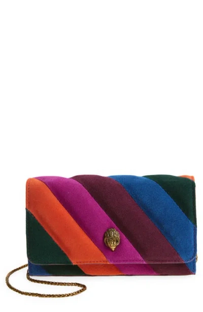 Kurt Geiger London Extramini Soho Quilted Suede Crossbody Bag