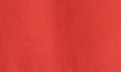 Hurley Leisure Club Boxy Cotton Terry Graphic Sweatshirt In Red