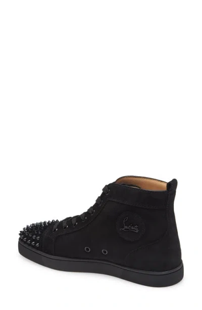 Christian Louboutin Lou Spikes High Top Sneaker