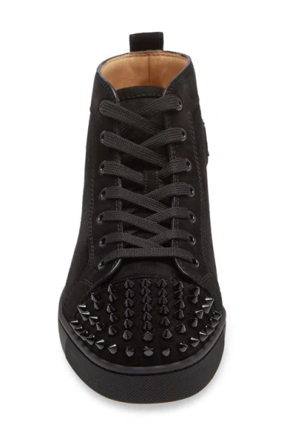 Christian Louboutin Lou Spikes High Top Sneaker