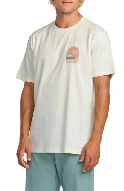Billabong Coastal Range Adventure Division Cotton Graphic T-shirt In Metallic