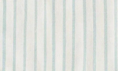 Pehr Stripes Away Long Sleeve Bodysuit In White