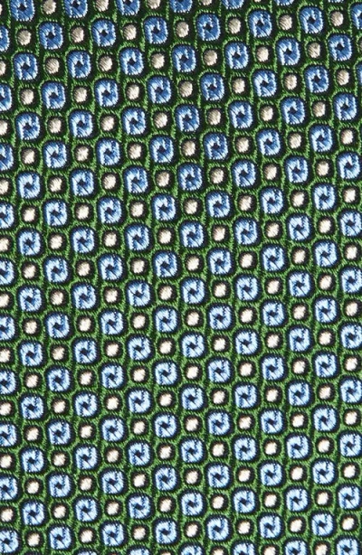 David Donahue Geometric Silk Tie