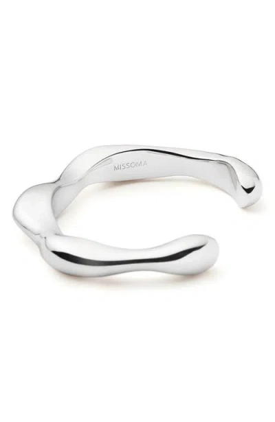 Missoma X Eny Lee Parker Puffy Open Cuff Bracelet