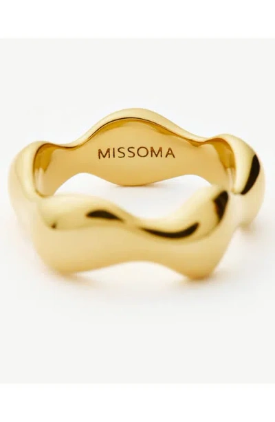 Missoma X Eny Lee Parker Puffy Stacking Ring