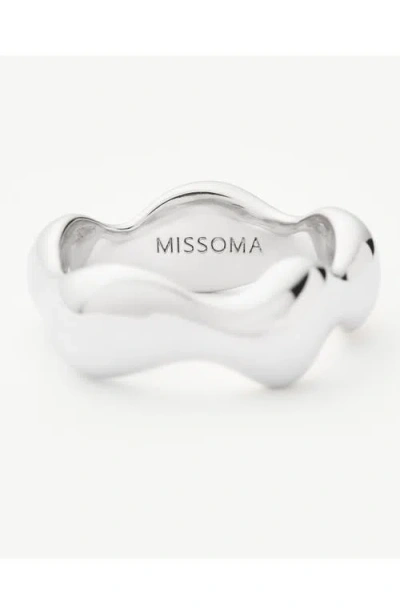 Missoma X Eny Lee Parker Puffy Stacking Ring