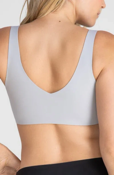 Honeylove V-neck Bra In Gray