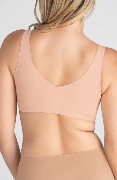 Honeylove V-neck Bra In Pink