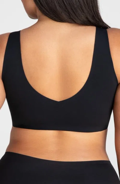 Honeylove V-neck Bra In Black