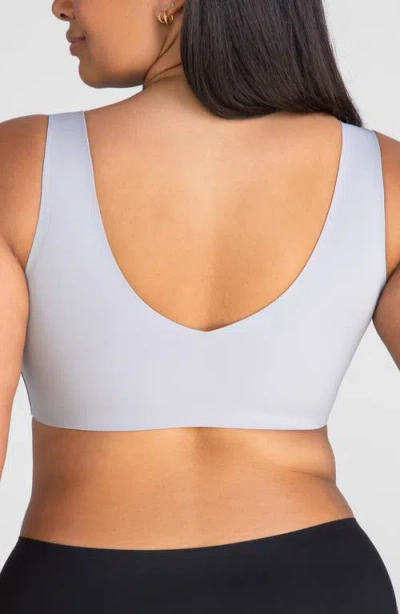Honeylove V-neck Bra In Gray