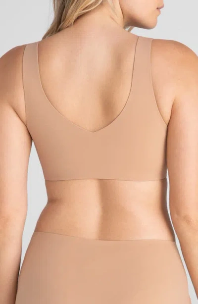 Honeylove V-neck Bra In Pink