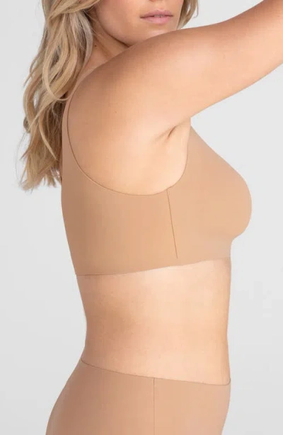 Honeylove V-neck Bra In Pink