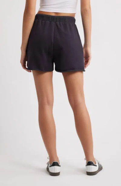 Ptcl X Playboy Varsity Stripe Sweat Shorts In Black