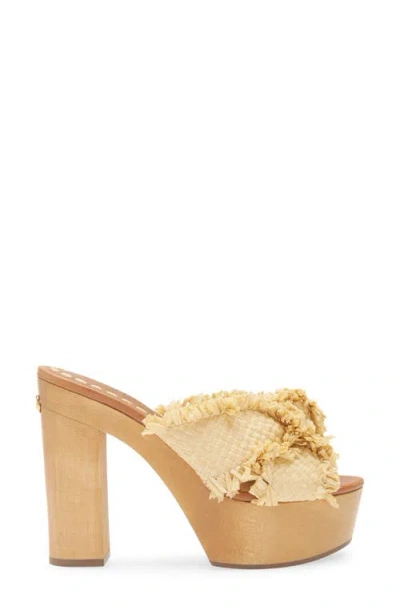Dolce & Gabbana Dolce&gabbana Raffia Platform Sandal