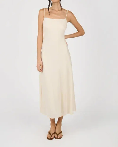 Weworewhat Ruffle Shawl Collar Maxi Dress In White