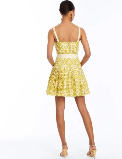 Mestiza New York Virginie Mini Dress In Yellow
