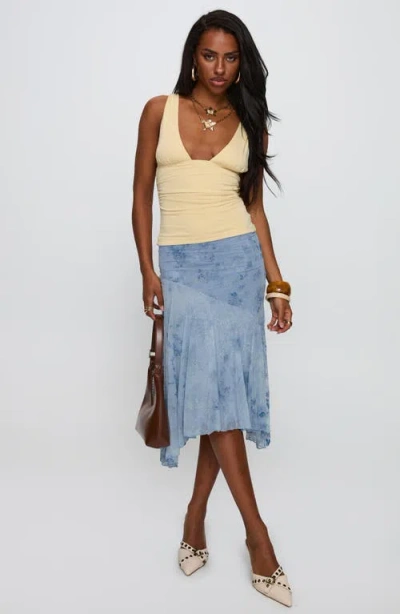 Princess Polly Sublime Ruched Top In Neutral
