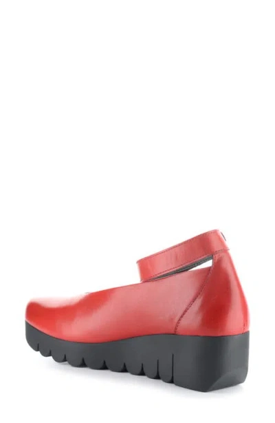Fly London Vily Ankle Strap Platform Wedge Pump