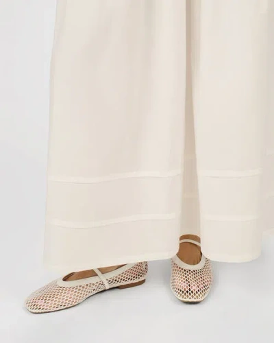 Weworewhat Tiered Midi Skirt In Neutral