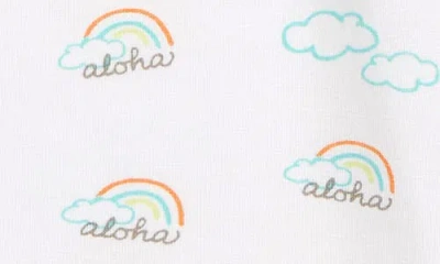 Coco Moon Aloha Bodysuit In White