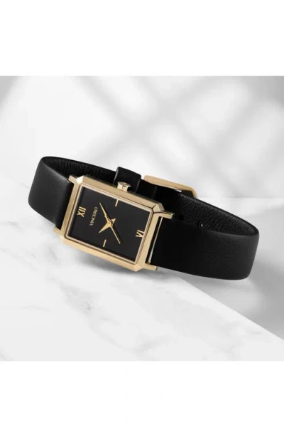 Vincero Ava Leather Strap Watch, 20mm X 14mm
