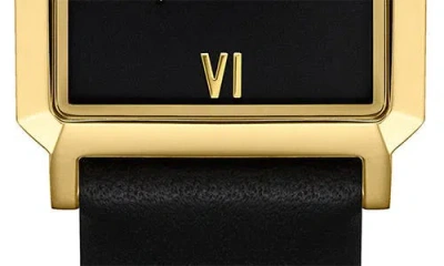 Vincero Ava Leather Strap Watch, 20mm X 14mm