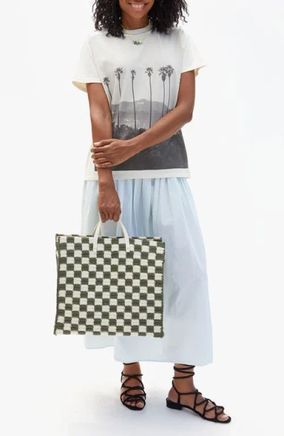 Clare V . Simple Crochet Tote