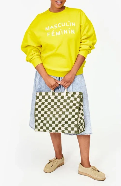 Clare V . Simple Crochet Tote