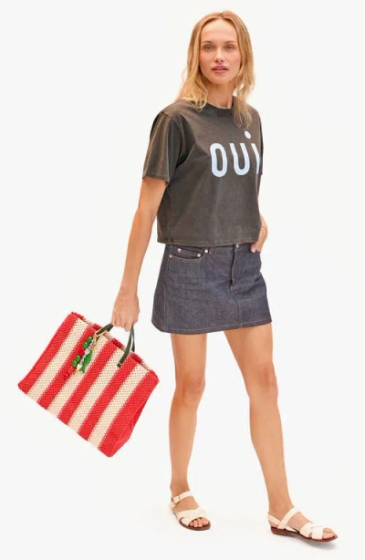 Clare V . Simple Crochet Tote