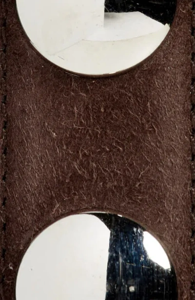 Khaite Benny Studded Suede Belt