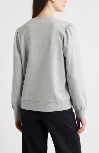 Caslonr Caslon(r) Puff Shoulder Sweatshirt