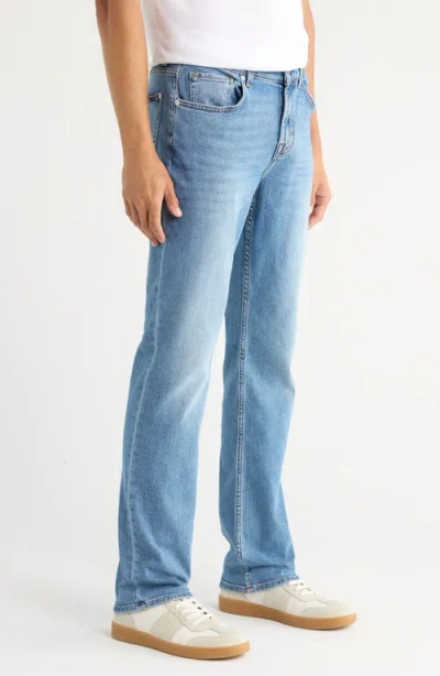 7 For All Mankind The Straight Leg Jeans In Blue
