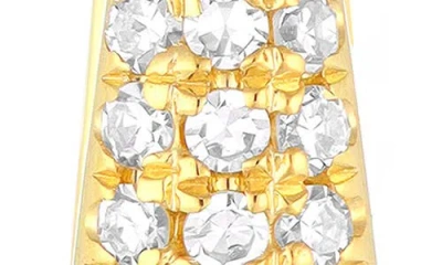 Ef Collection Mini Maeve Diamond Huggie Hoop Earrings