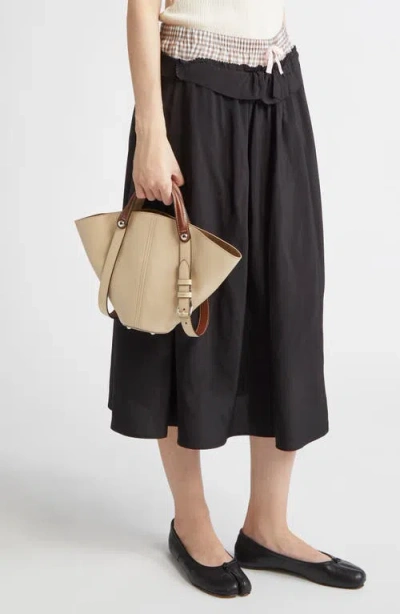 Maison Margiela Small Dress-age Leather Tote